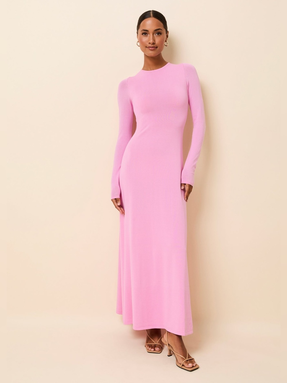 Solid and Striped Dora Knit Dress Bon Bon